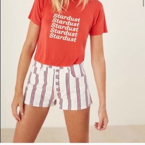 Reformation Charlie Denim shorts